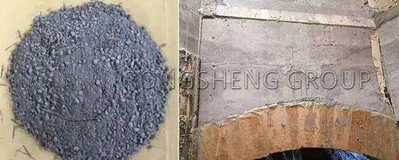 High-alumina wear-resistant composite castable