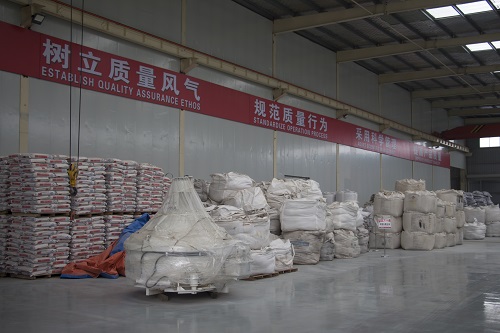 Refractory material plant
