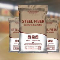 Steel Fiber High Strength Wear Resistant Castable Supply