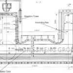 Schematic Diagram of a Copper Flash Smelting Furnace
